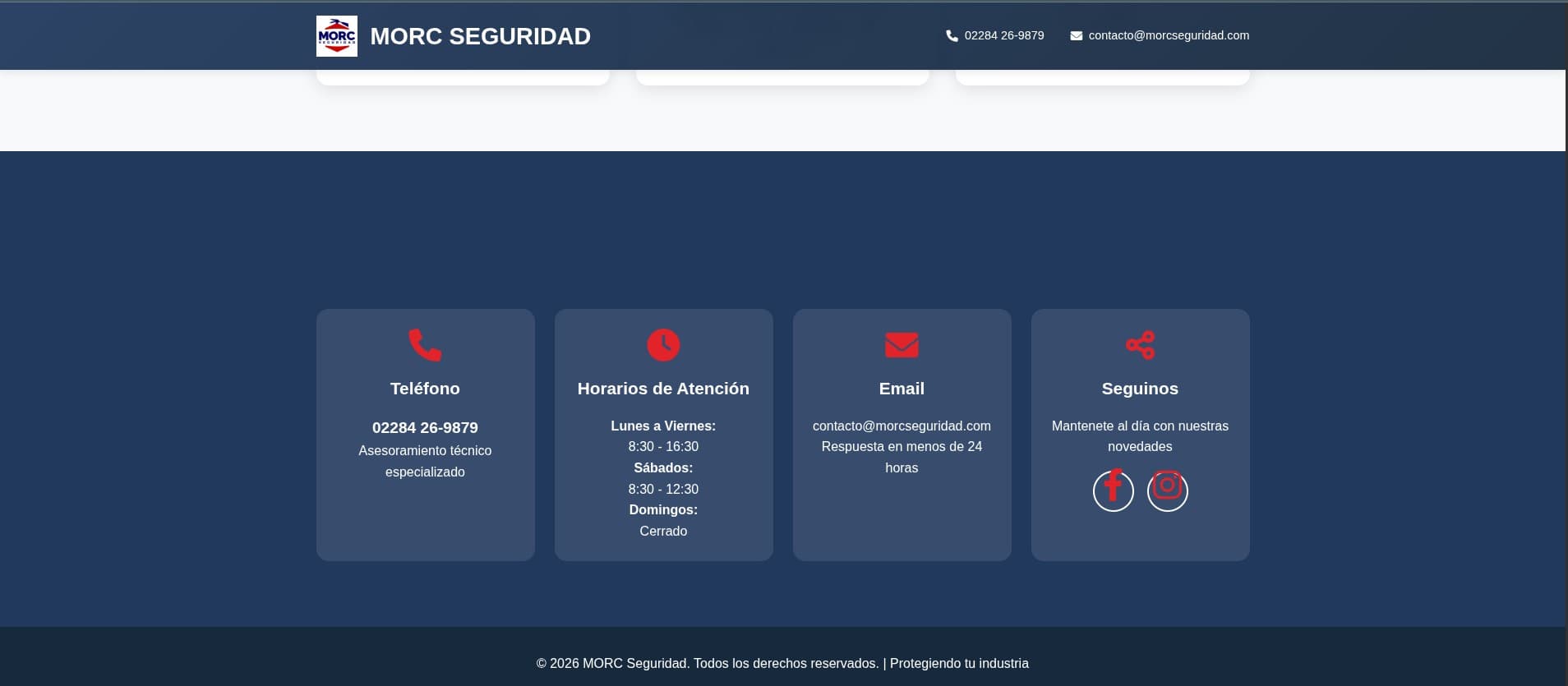 Captura 3 de MORC Seguridad