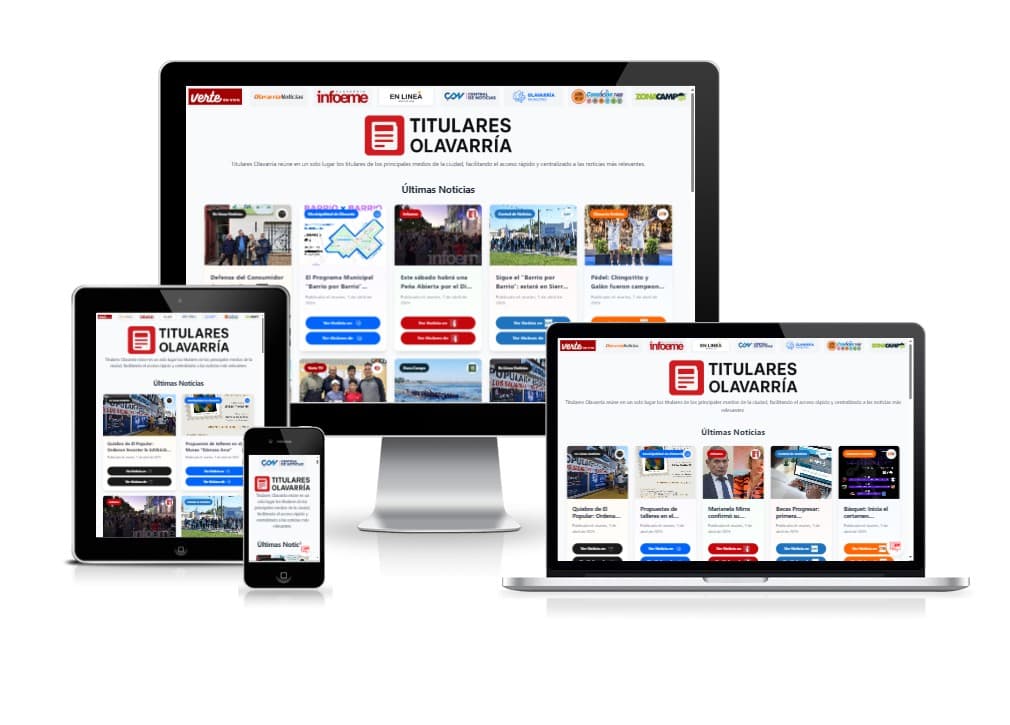 Titulares Olavarría - Agregador de Noticias